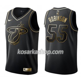 Dres Miami Heat Duncan Robinson 55 Nike Crna Golden Edition Swingman